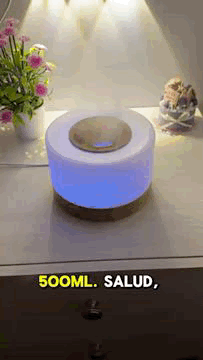 Humificador Difusor Base Madera 500ml